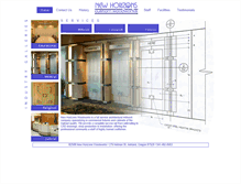 Tablet Screenshot of newhorizonswoodworks.com